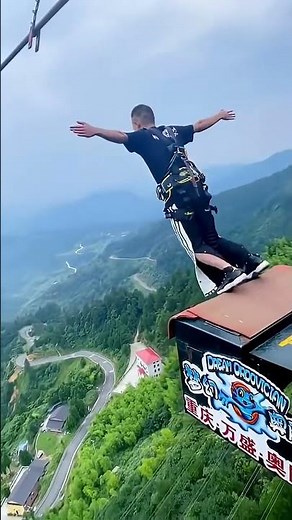 Bungee Jumping With Rope In Beautiful Place Collection Of Bungee Jumping For The Brave, So Funny