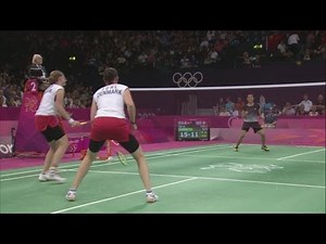 Badminton Women's Doubles Group Play Stage - Grp D - DEN V HKG Full Replay - London 2012 Olympics