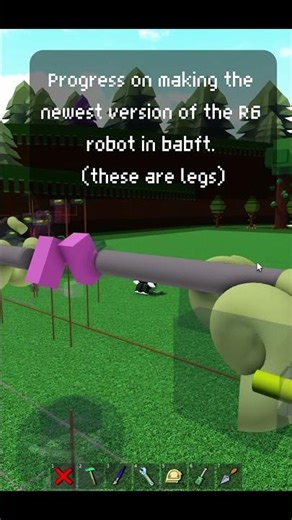 R6 Robot preview in babft #buildaboatfortreasure #babftroblox