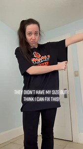 13K views · 72 reactions | Shirt hack experiment! #fyp #lifehackvideo #shirthack #LifeHack #myshirtistoobig #bengals #bengalsfootball #cincinnatibengals #justshowingsupport | T-Shirt Upcycle Diy | Facebook
