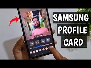 Samsung Galaxy Devices: Create Contact Profile Cards (S24 Ultra, S23 Ultra, S23, S23 FE, Z Fold 4)