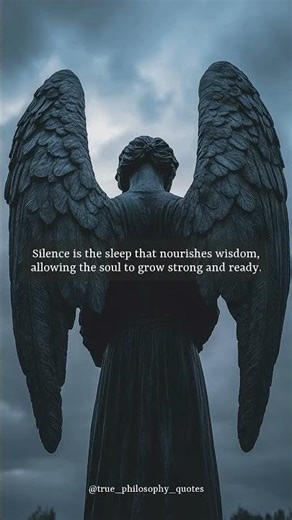 Stillness is the forge where the soul's wisdom is tempered. 🌌