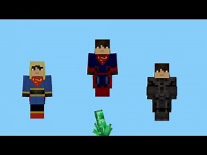 Superman/Kryptonians Mod (Legends Minecraft Mod) Sum 6.0 Suit Showcase