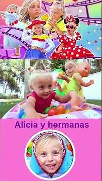 🎉 Alicia and her sisters play at home 😍 Family Pretend Play that will make you smile