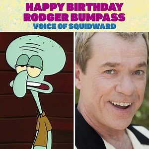 30K views · 1.1K reactions | Get this man a soufflé! Happy Birthday to Rodger Bumpass, the voice of Squidward! | Squidward Tentacles | Facebook