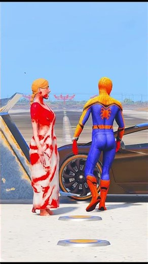 Yellow Spiderman Vs Kamla 😱 who is the best 🤔 #shorts #shortsfeed