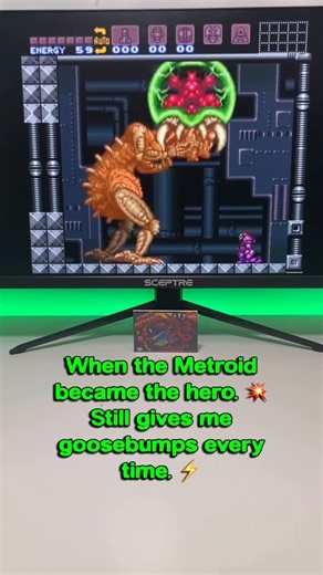 TrentFusion on Instagram: "That moment in Super Metroid that hit every fan right in the heart — when all hope seemed lost, and the Metroid came to the rescue. Still one of the most unforgettable scenes in gaming history. 💫🧡 🎮 What was the first time a game ever gave you chills? #Metroid #SuperMetroid #MetroidMonday #SamusAran #GamingNostalgia #SNES #90sGaming #Nintendo #ClassicGames #retrovideogame #videogamecommunity #videogamers"