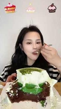 Asmr🍰Eating 🍰Sweet Cream Melts Instantly In Your Mouth#ASMR