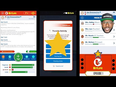 BitLife - Life Simulator Gameplay #1 - A Star Is Born (IN THE BEGINNING)
