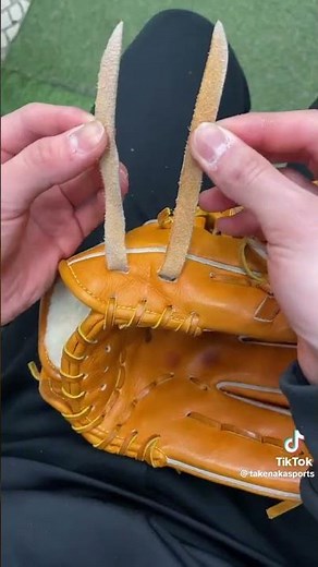 試合前に要確認！グローブ掛けの結び方 #竹中スポーツ #高校野球 #野球専門店 #野球グローブ#野球 #baseball #岐阜 #岐阜市
