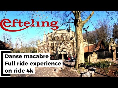 Danse macabre full ride experience! | Efteling 4k