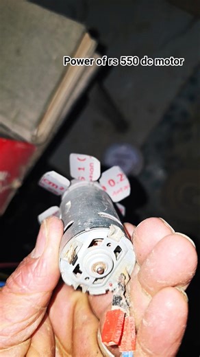 Power of rs 550 dc motor #subscribe #dcmotor #diy #diyfan #gadget