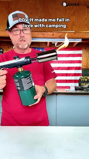 Ever struggled with a torch that can’t handle the heat? 😤 The Saker Neo Propane Torch delivers 7x more power than standard models—melting, soldering, or searing like a pro has never been easier! 🚀 Who knew upgrading your tools could be this satisfying? Grab yours now before they’re gone! ⏳ #ToolUpgrade #ProAtHome | Sakerplus