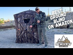 New View Hunting 270 Degree Ground Blind Review and Setup