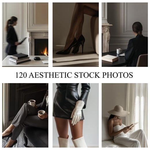 Photos de marque sans visage, image de marque féminine à téléchargement numérique, 120 images - Etsy France