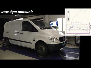 REPROGRAMMATION MERCEDES VITO 109 CDI 95ch - Dijon Gestion Moteur