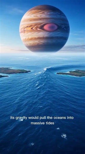 What If Jupiter Replaced The Moon? #scifi #future #space