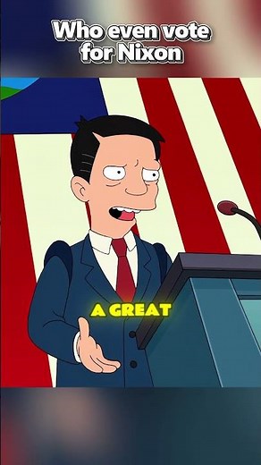 Who even vote for Nixon🤔 #futurama #funny #cartoon #animation #movie