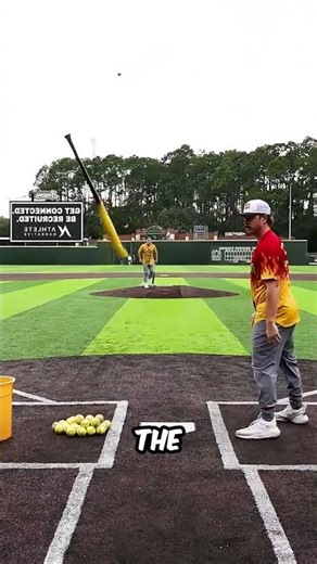 This bat trick broke the internet 🤯⚾️