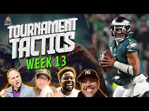 NFL Week 13 DraftKings and FanDuel GPP Strategy and Picks | Tournament Tactics