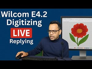 Wilcom E4.2 Digitizing Live replying