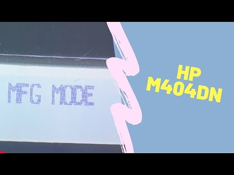 MFG MODE | How to fix MFG MODE error on HP LaserJet Pro M404DN printer | HP M404DN Printer for sale