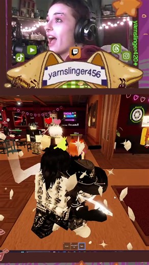 A WOMAN BEATER…. self proclaimed…… caught in 4k……. #yarnslinger456 #pokehaven #roblox #robloxvc #smalltwitchstreamer