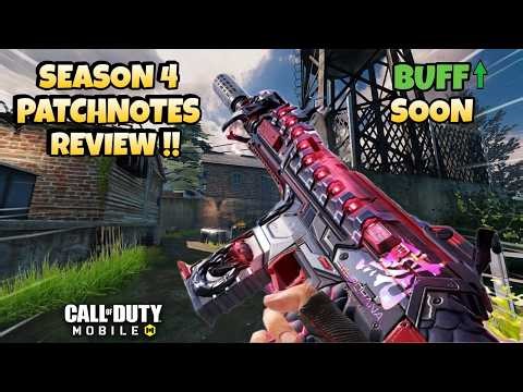🔴Reviewing S4 Patchnotes & Upcoming SUPERRR META!! | COD Mobile LIVE #codm