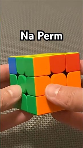 HOW TO ARRANGE THE LAST LAYER (Na Perm PLL), 2026 #cubing #rubikscube #puzzle