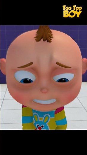 Public Toilet Shorts | Too Too Boy | Cartoon Animation For Children | Comedy funny clips #shorts