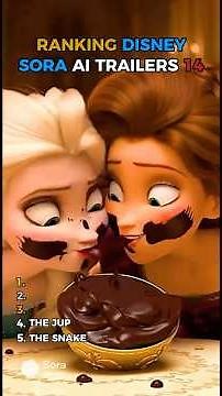 Elsa & Anna did WHAT?! 🍫💀 (2 Girls 1 Cup AI Parody)