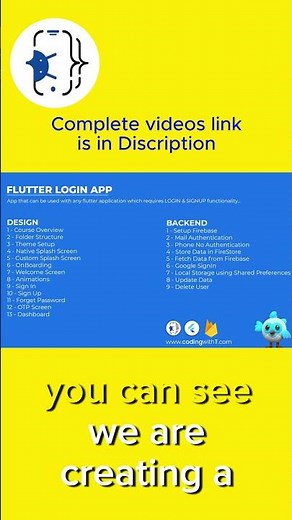 Flutter Profile Page UI Design - Flutter App Design [2024]