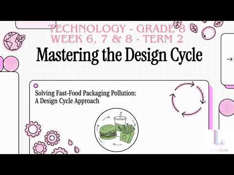 Grade 8 | Designing and Making Food Packaging Stage | Week 6, 7 & 8 |Term 2 | Technology