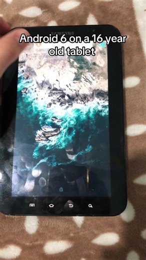 Android 6 on a 16 year old tablet #fyp #viral #android #galaxy #abcxyz | android tablet