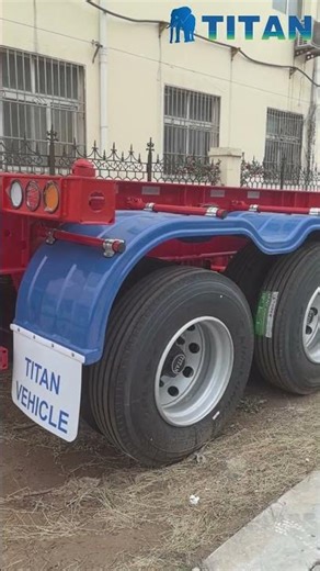 20FT Container Chassis Trailer for Sale in Jamaica | Heavy Duty Container Transport Solution