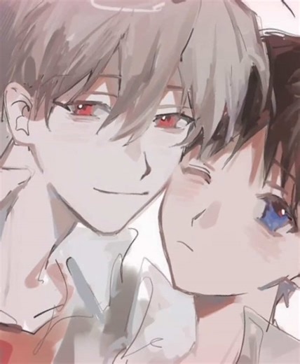 sorry this is so bad 😭😭 #neongenesisevangelion #kawoshin #kaworunagisa #shinjiikari #edit ac: mogutogues