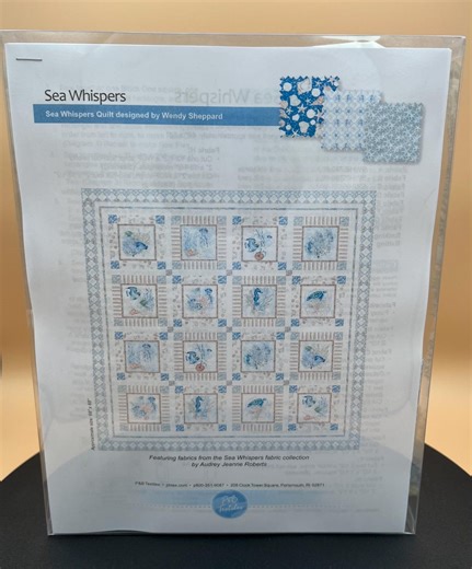 Sea Whispers Quilt Kit Designed by Wendy Sheppard - Etsy
