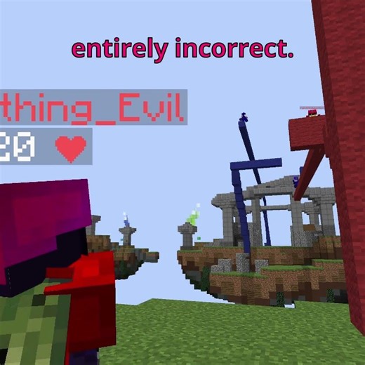 Turns out bedwars players actually do look up