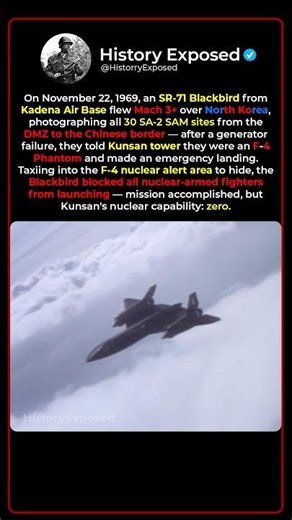 How an SR-71 Blackbird Photographed The Entirety of North Korea in 1 Flight 😳🇰🇵