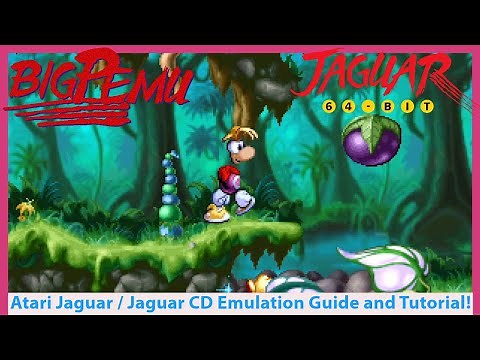 Atari Jaguar Emulation on BigPEmu! Jaguar and Jaguar CD BigPEmu Setup Guide!