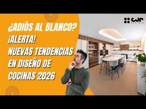 KITCHEN TRENDS 2026 🚀 OPEN Kitchen with ISLAND Cocinas CJR