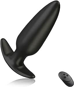 FST G-spot Anal Vibrator Prostate Massager, Silicone Rechargeable Wearable Anal Vibrator with Remote Control 10 Vibration Modes Waterproof Anal Sex Toys for Men, Women and Couples