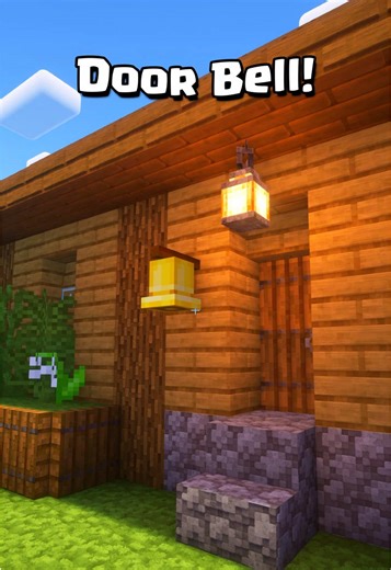 Minecraft Door Bell🔔 #fyp #Minecraft #minecraftvideo