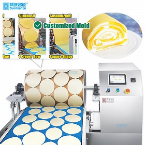 [Hot Item] Commercial Electric 6 8 Inchs Thousand Mille Layer Crepe Cake Maker Machine