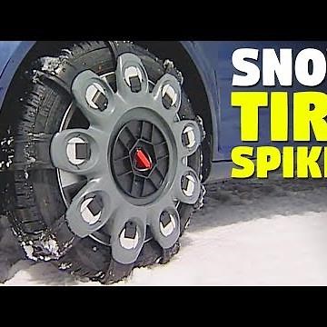 Clip-On Tire Spikes For Snow | Spikes Spider