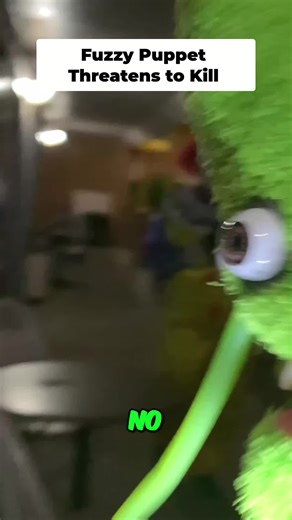 Trapped with a clown and a fuzzy puppet! Door won't close, but wait... is that an ax? #Horror #Scary #Suspense #Clown #Trapped