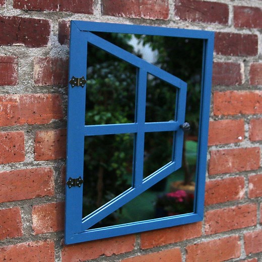 Turn a boring wall in your yard into a secret garden portal with this optical illusion mirror! 🌿✨ | Nifty Outdoors