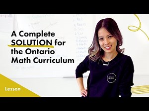 A Complete Solution to the NEW Ontario Math Curriculum