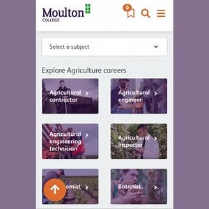 14 reactions | #Newwebsite with nearly 200 career options to explore on our new website we have the right course for you. Our vocational courses, strong industry links and work experience opportunities will help support you to achieve your chosen career. Take a look now: https://www.moulton.ac.uk/careers | Moulton College | Facebook