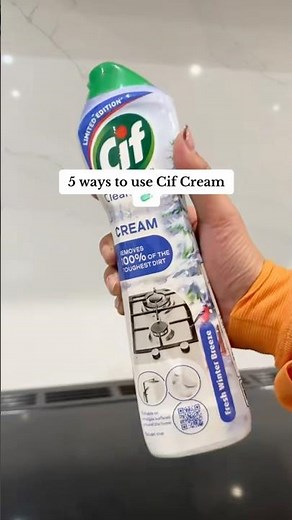 3 ways to use Cif Cream